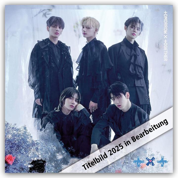 Image du produit TXT - Tomorrow X Together Boygroup 2025 - Calendrier mural (30,5 x 30,5 cm, Couverture rigide, Anglais)