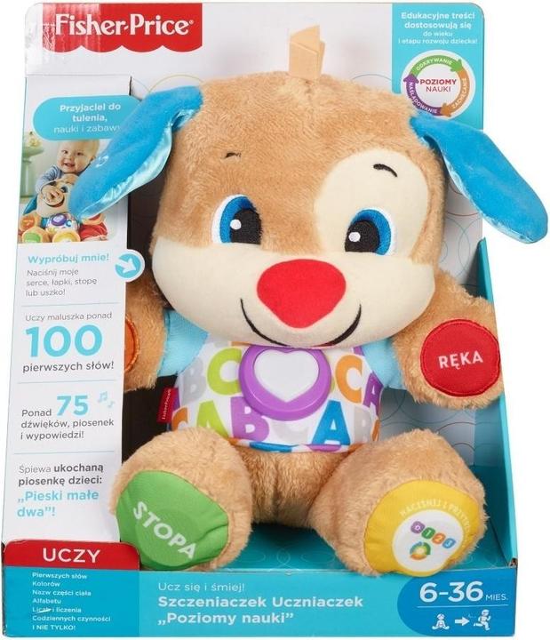 Produktbild Fisher-Price Fisher Price Szczeniaczek Uczniaczek Poziomy Nauki (FPM71)