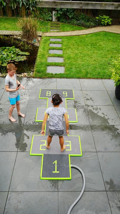Image du produit Exit Sprinqle Jeu d'eau Carreaux M (9 pièces)