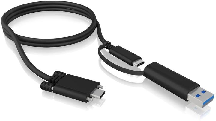 Produktbild Icy Box Dockingstation Notebook USB-C -> 3x Videoausgabe 60H (USB-C, 14 Ports)