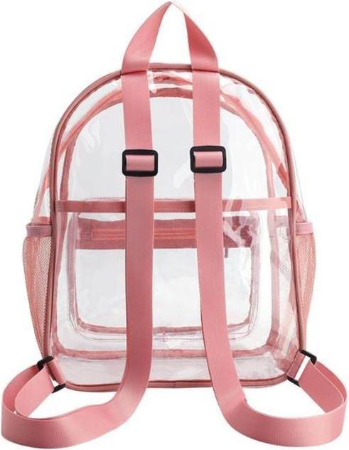 Actual product image MU Style Alexia Series Trasparent Backpack