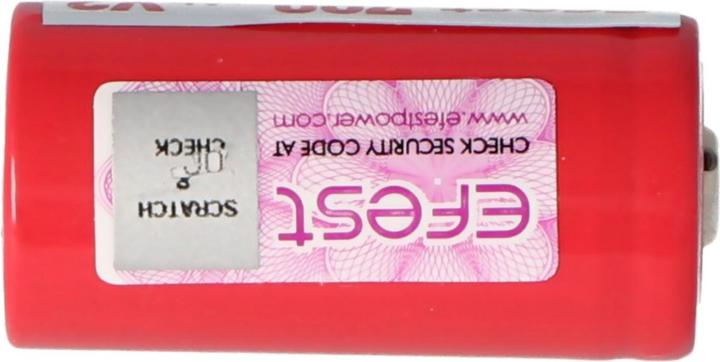 Immagine prodotto Efest Batteria IMR 16340 V2 (polo positivo sollevato) (16340, 700 mAh)