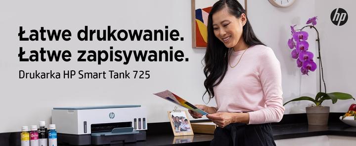 Image du produit HP 725 Thermal Inkjet DPI par minute WLAN (Thermodirecte, Couleur)