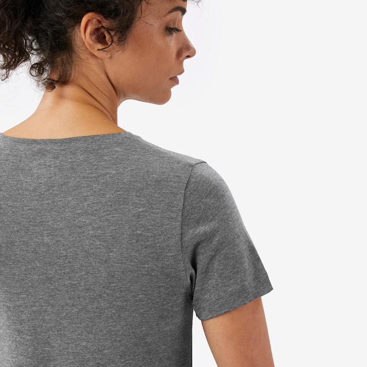 Immagine prodotto Forclaz Merinoshirt Damen kurzarm Lyocell - Merino Fresh grau (L)