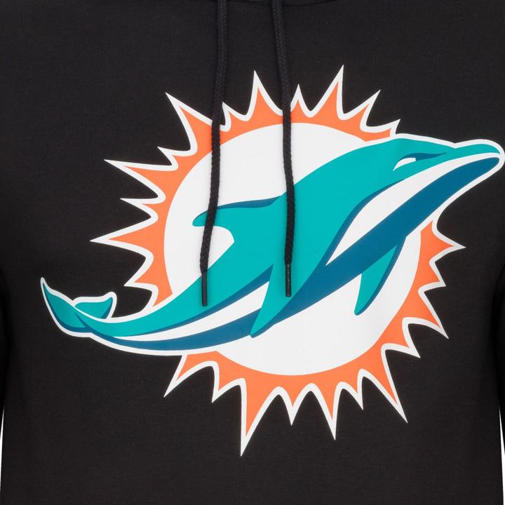 Produktbild New Era NFL Fleece Hoody - VERTICAL Miami Dolphins - XS (XS)