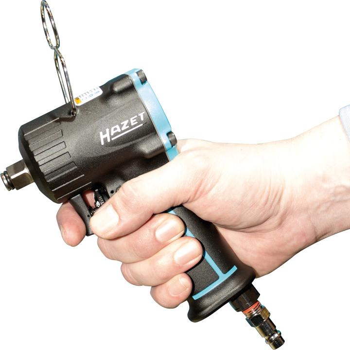Produktbild HAZET Schlagschrauber ∙ extra kurz 9012M ∙ Lösemoment maximal: 1100 Nm ∙ Vierkant 12,5 mm (1/2 Zoll… (Druckluft)