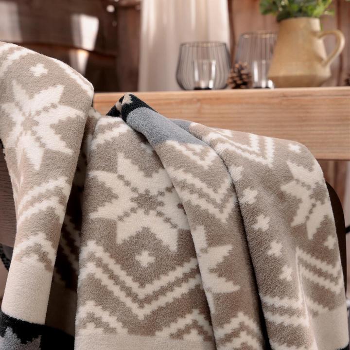 Actual product image Biederlack Winter Braid blanket (150 x 200 cm)