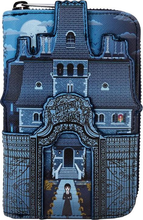 Immagine prodotto Loungefly Mercoledì da portafoglio Nevermore Castle