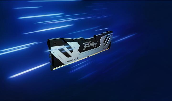 Produktbild Kingston Technology FURY 24GB 8400MT/s DDR5 CL40 CUDIMM Renegade Silver XMP, 24 GB, 1 x 24 GB, DDR5 (1 x 24GB, 8400 MHz, DDR5-RAM, DIMM)