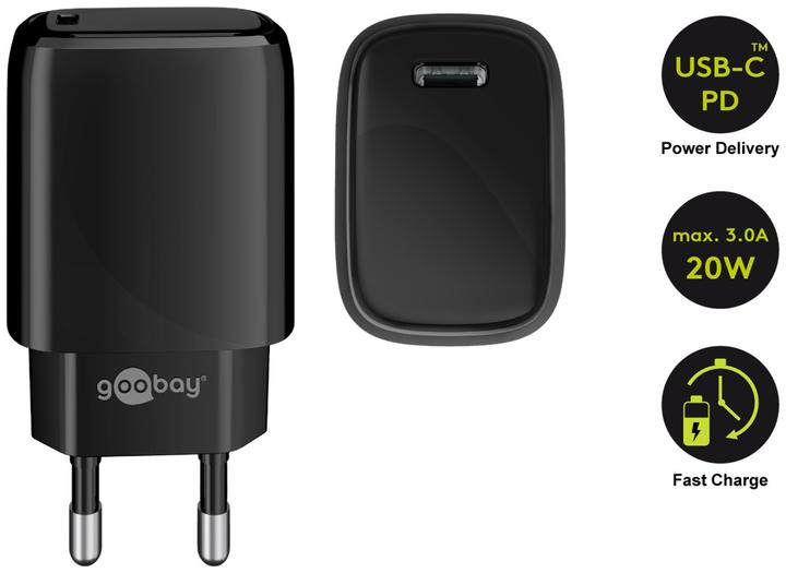 Actual product image Goobay Lightning / USB-C PD Charging Set 20W (20 W)