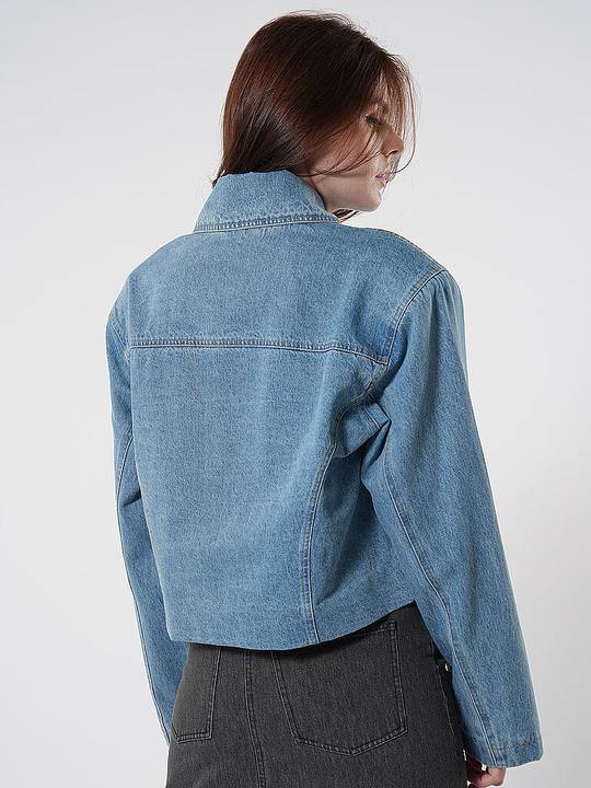 Actual product image Designers Remix MILES BIKER denim jacket (S/M)