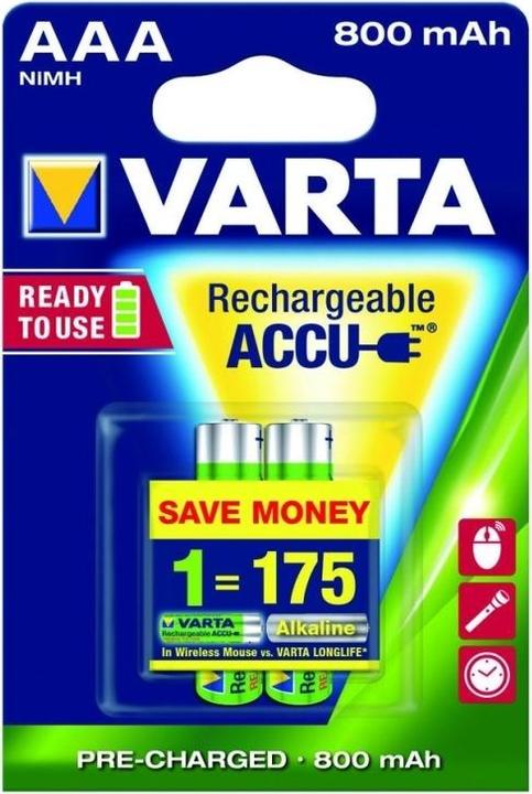 Produktbild Varta Longlife Power (4 Stk., AAA, 1240 mAh)