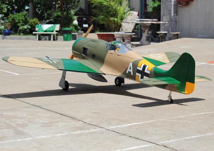 Produktbild Seagull Models SG-Models ) Focke Wulf FW-190 A5 80" ARF Version 2022 Warbird OHNE Einziehfahr (Warbird)