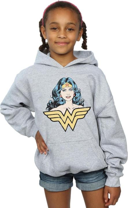 Immagine prodotto Wonder Woman Gaze Felpa con Cappuccio Ragazze (116)