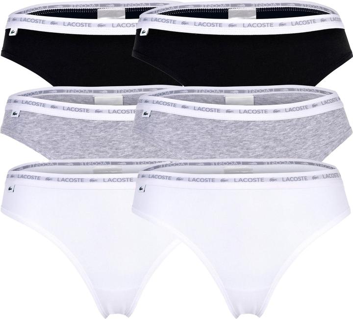 Actual product image Lacoste 6-pack Stretch Cotton Briefs (S, pack of 6)