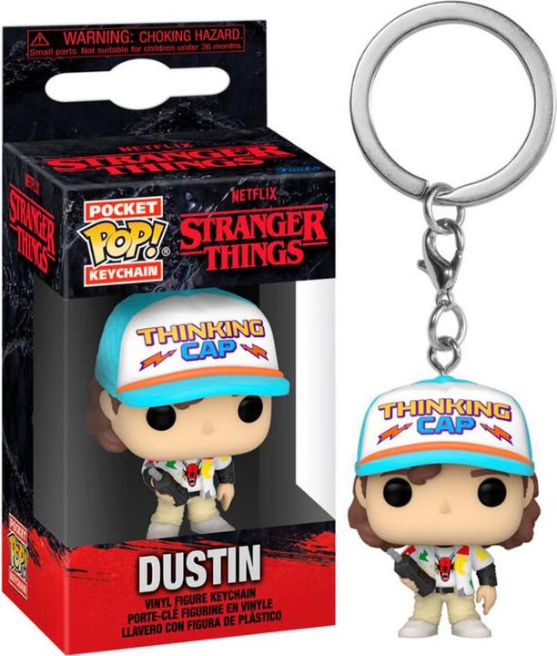 Image du produit Funko Portachiavi Pop! Stranger Things S4 : Dustin