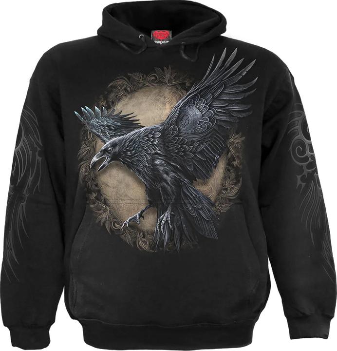 Image du produit Spiral - Sweat à capuche RAVEN WISE - Adulte (M)