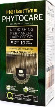 Immagine prodotto Herbal Time Phytocare Colore Permanente per Capelli 20 Sfumature 8N Biondo Naturale (8N Biondo naturale)