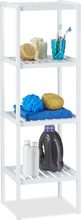 Produktbild Relaxdays Bambus Badregal (35 x 33 x 110 cm)