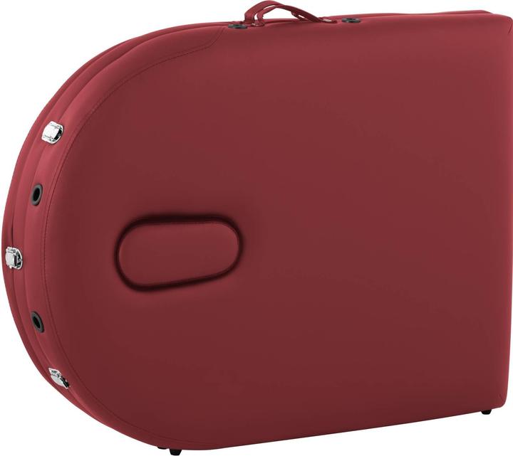 Produktbild Physa Massageliege klappbar Massagebank Massagetisch Holzrahmen 227 kg rot