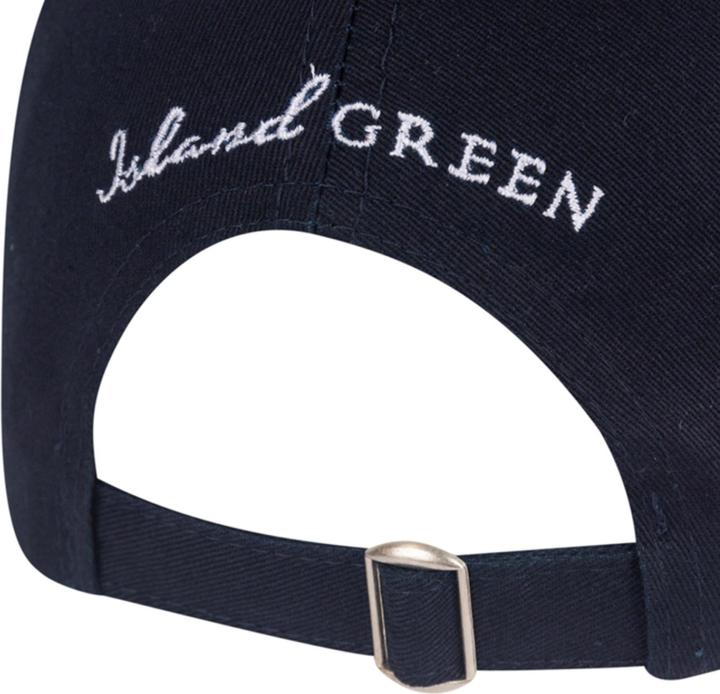 Actual product image Island Green Mens Logo Curved Peak Golf Hat (One size)