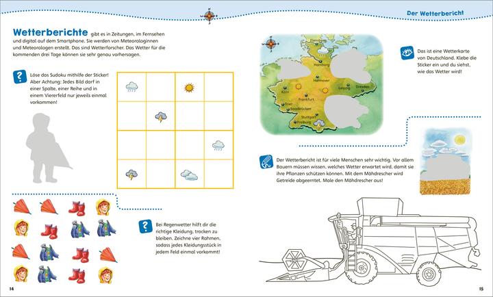 Produktbild Tessloff WAS IST WAS Junior Mitmach-Heft Wetter (Deutsch, Lisa Herden, Katja Kiefer, Hans-Günther Döring, Oliver Teschner, 2022)