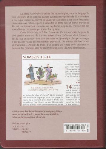 Actual product image La Bible : Ancien Testament, intégrant les livres deutérocanoniques (French, Collectif, 2023)