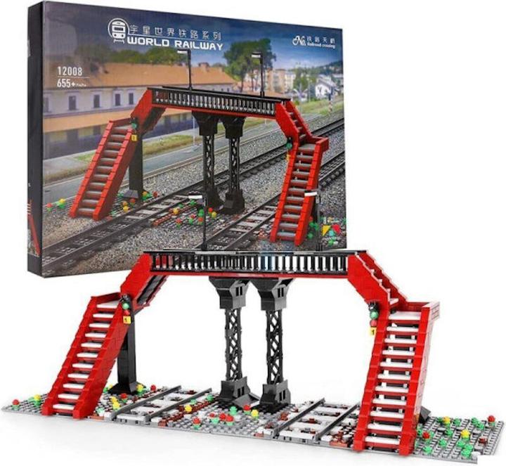 Produktbild Mould King World Railway Railroad Crossing