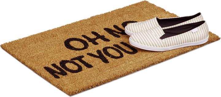 Produktbild Relaxdays Fussmatte Kokos (40 x 60 x 1.5 cm)