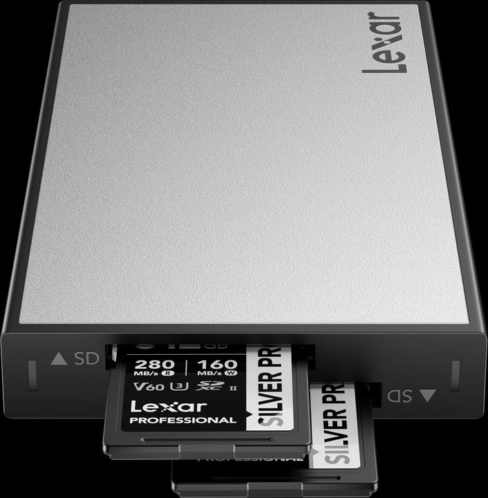 Produktbild Lexar PRO Workflow SD Dual-Slot Reader (USB 3.2)