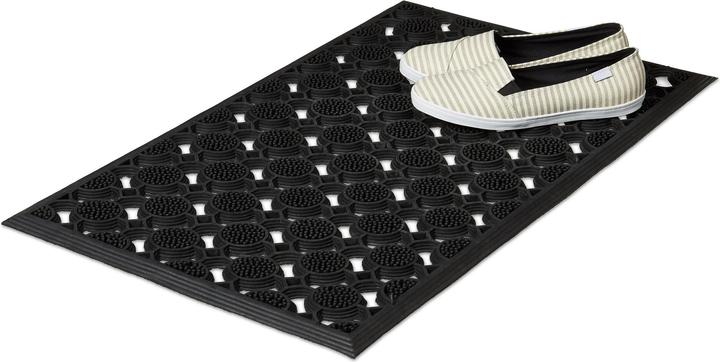 Image du produit Relaxdays paillassons en caoutchouc (75 x 45 x 0.5 cm)