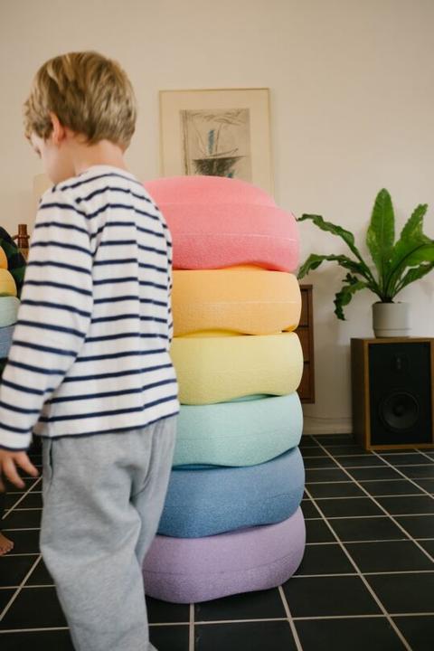 Immagine prodotto Stapelstein ® Original Grow Rainbow Pastel, 6er-Set
