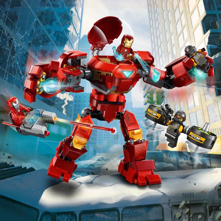 Immagine prodotto LEGO Iron Man Hulkbuster contro l'agente A.I.M. (76164, LEGO Marvel)
