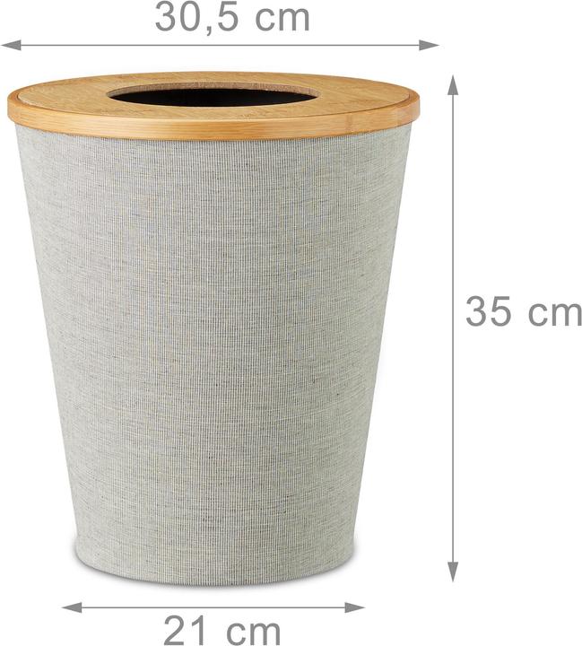 Immagine prodotto Relaxdays Cestino per rifiuti (11 l)