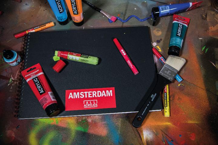 Produktbild Amsterdam Acrylfarbe Standard Series 661 (Türkisgrün, 120 ml)
