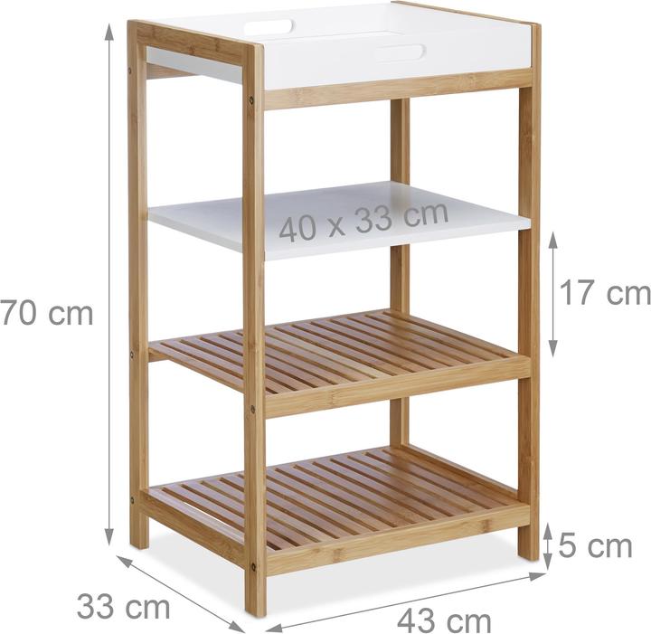 Image du produit Relaxdays Bambus