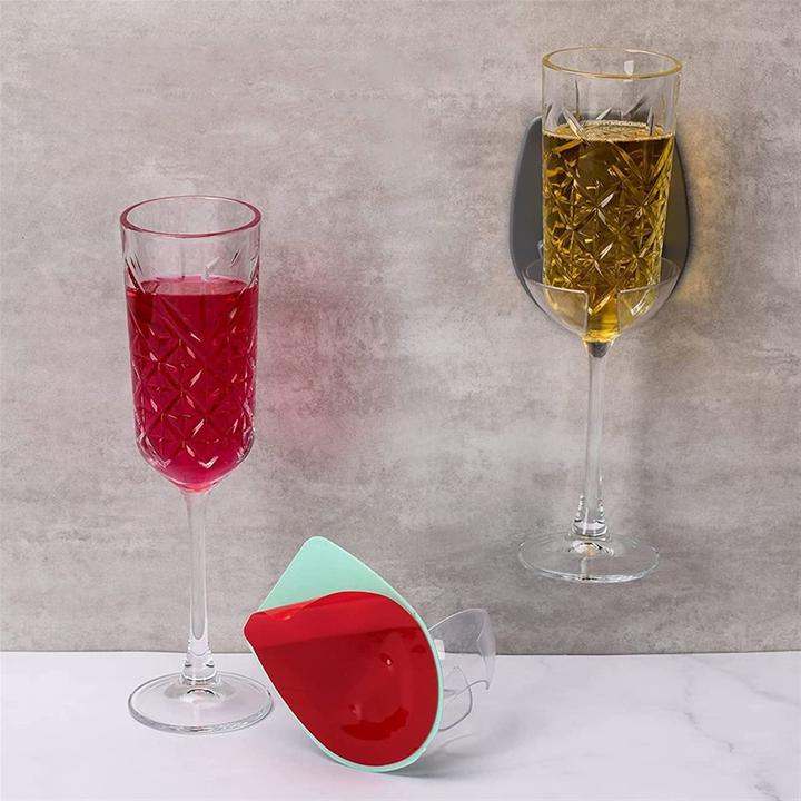 Produktbild König Design Weinglashalter Gläserhalter Stielgläser Aufbewahrung Aufhängen Halter Weinregale