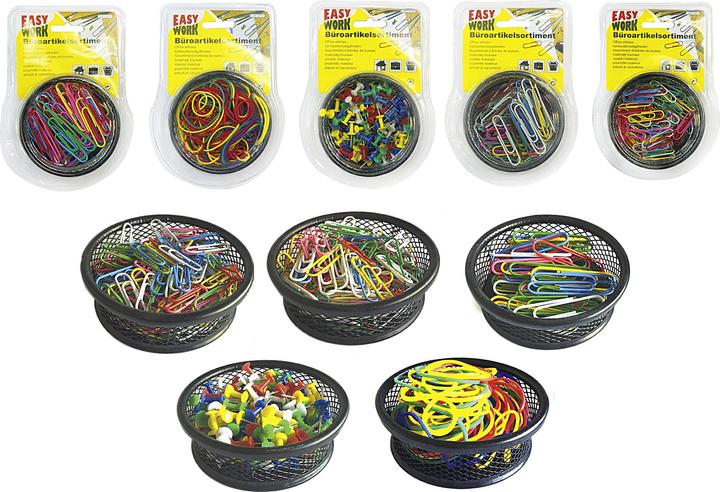 Actual product image Easy Work Pin needles / paper clips / rubber bands (24 x)