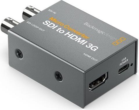 Actual product image Blackmagic Micro Converter SDI - HDMI 3G PSU (Video Switch)