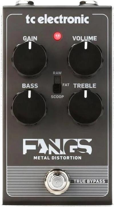 Immagine prodotto TC Electronic Distorsione metallica Fangs - Effetto per chitarra (Chitarra)