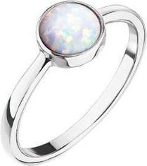 Image du produit Evolution Group Silver Ring with White Opal 15001.1 White Circuit 56 mm (56)