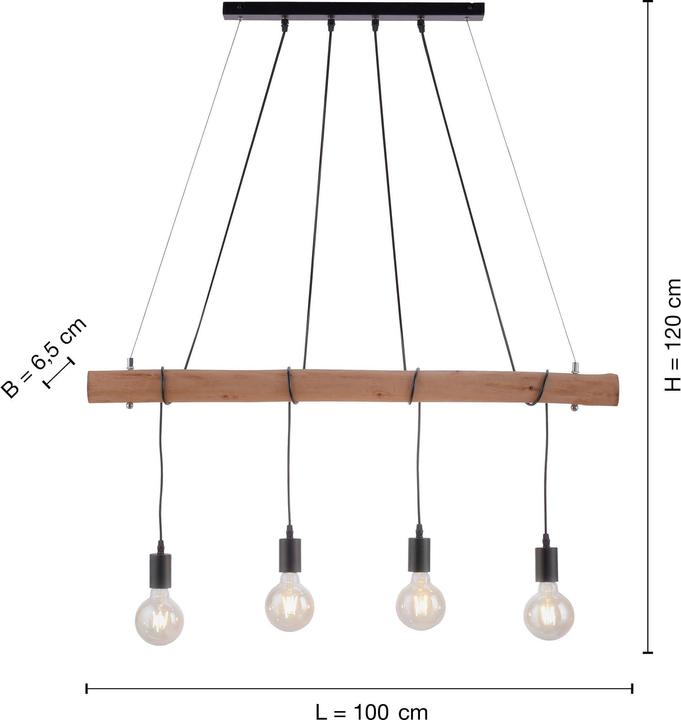 Produktbild Selltec Pendellampe DAMIAN (E27)