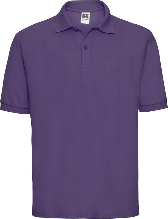 Actual product image Russell Mens Polycotton Pique Polo Shirt (S)