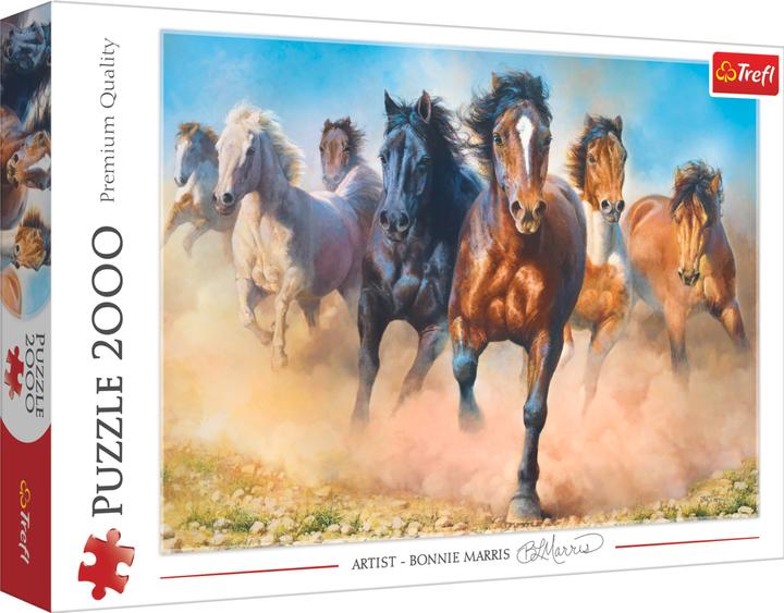 Produktbild Trefl Puzzle Wilde Pferde 2000 Teile (2000 Teile)