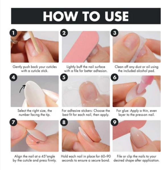 Immagine prodotto MoYou London Soft Gel Press-Ons UV Adhesive Stickers (Colla per unghie)