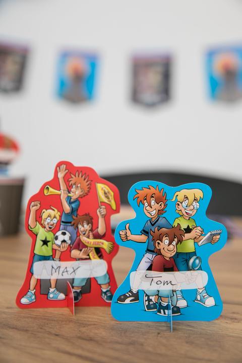 Actual product image DH-Konzept Name badges to put up The Three Question Marks Kids