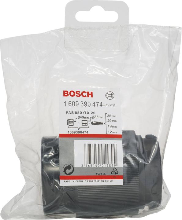 Actual product image Bosch Professional Zubehör Adapter two-piece for Bosch vacuum cleaner, 35 mm
