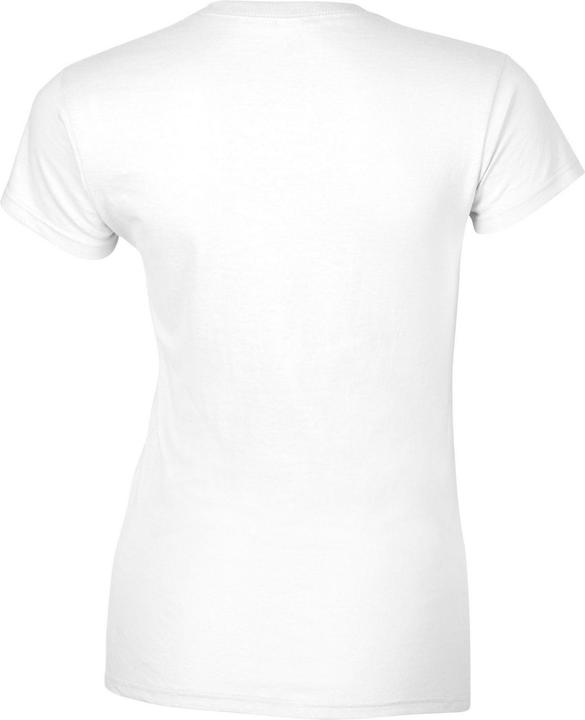 Actual product image Gildan Womens/Ladies Ringspun Cotton Soft Touch Fitted T-Shirt (40 D)