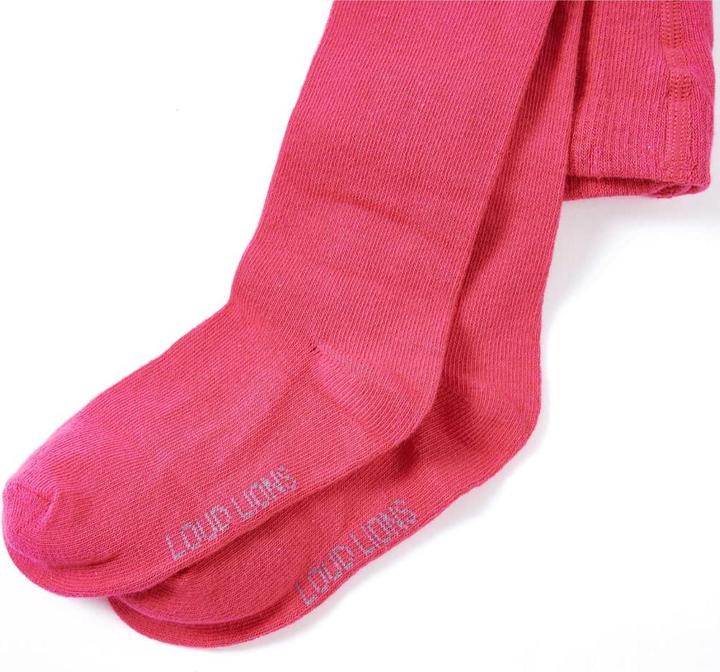 Actual product image VidaXL Children's tights bright pink 116,Colour: bright pink,Material (116)