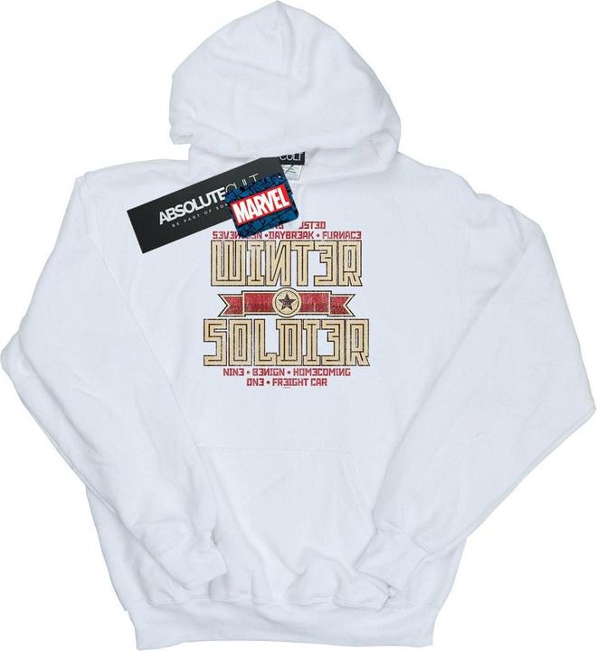 Image du produit - Sweat à capuche WINTER SOLDIER TRIGGER BADGE - Femme (XL)
